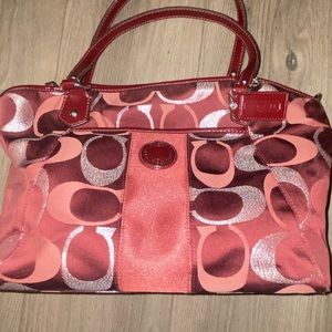 Coach hand bag